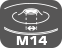 M14 menettel szerelhető