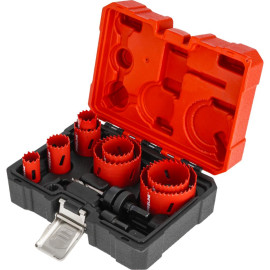 univerzÁlis hss-m3-bimetal koronafÚrÓ szett 22-68mm