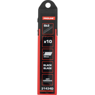 TÖrhetŐ vÁgÓkÉs penge sk2-fekete 25mm bliszter, 10db/cs