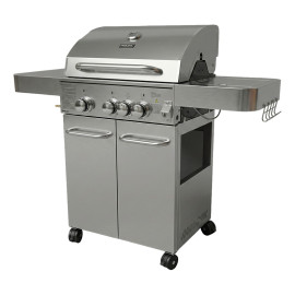 inox gÁzgrill - 3+1 ÉgŐfej / 13.65kw
