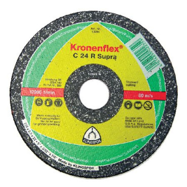 KŐzet vÁgÓkorong - 125x2.5mm / c24rsupra