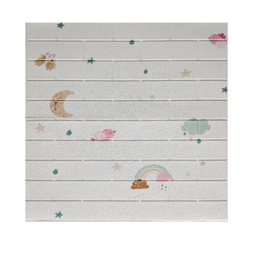 ÖntapadÓs dÍszpanel 70x70cm/5mm - gr-b34, 2db/cs