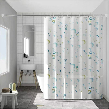ZuhanyfÜggÖny 70g / 180x200cm - vÍz-mintÁs