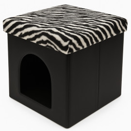 Állat cuckÓs ÖsszecsukhatÓ zsÁmoly - 38x38x38cm / zebra