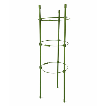 NÖvÉnytÁmasztÓ cserÉp-keret, 3-gyŰrŰ - 7mm/450mm