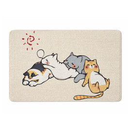 szÖvÖtt kis szŐnyeg - 40x60cm / cicÁk