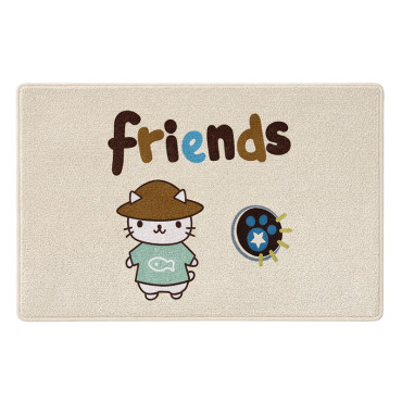 SzÖvÖtt kis szŐnyeg - 40x60cm / barÁt