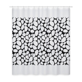 zuhanyfÜggÖny 90g / 180x200cm - kavics-mintÁs