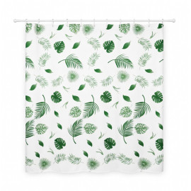 zuhanyfÜggÖny 90g / 180x200cm - levÉl-mintÁs