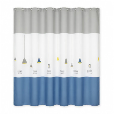 ZuhanyfÜggÖny 70g / 180x200cm - csillÁr-mintÁs