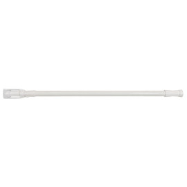 zuhanyfÜggÖny fÉm tartÓrÚd - 70-120cm / fehÉr