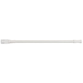 zuhanyfÜggÖny fÉm tartÓrÚd - 140-260cm / fehÉr