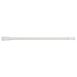 zuhanyfÜggÖny alumÍnium tartÓrÚd - 70-120cm / fehÉr
