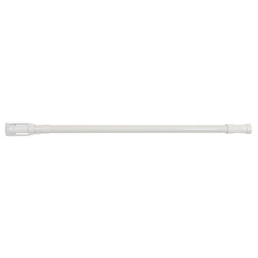 ZuhanyfÜggÖny alumÍnium tartÓrÚd - 70-120cm / fehÉr