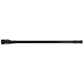 zuhanyfÜggÖny fÉm tartÓrÚd - 110-200cm / fekete
