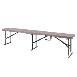ÖsszecsukhatÓ pad (rattan) 183x28cm / 43cm / 360kg