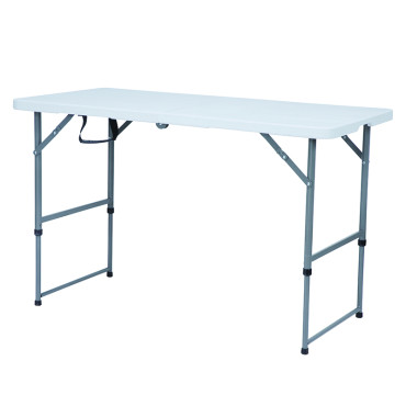 ÖsszecsukhatÓ asztal 120x60cm / 52-75cm / 120kg