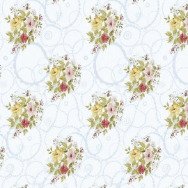 asztal terÍtŐ pvc 160g/m2 / 1.37x20m / sokvirÁg-szÜrke