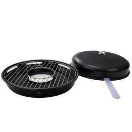 grill serpenyŐ levehetŐ fedŐvel És fogantyÚval - 32cm