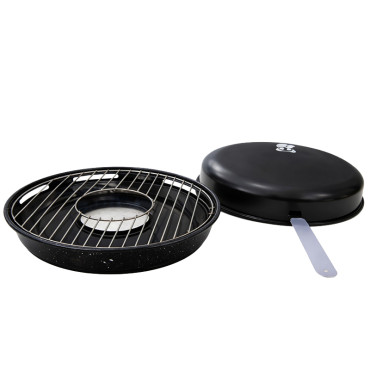 Grill serpenyŐ levehetŐ fedŐvel És fogantyÚval - 32cm