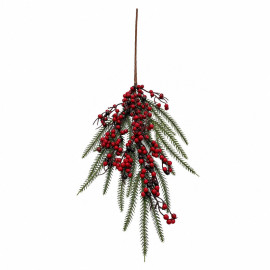 karÁcsonyi Ág dekorÁciÓ - ÁgacskÁs bogyÓs 68cm
