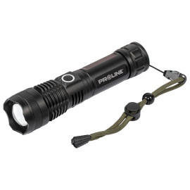 alumÍnium elemlÁmpa - led / zoom / 600lumen / 1200mah