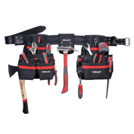 bŐr Öves poliÉszter szerszÁmtartÓ tok - 115cm/21zseb