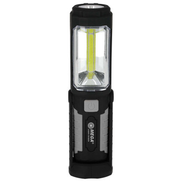 ÁllvÁnyos mÁgneses mŰhelylÁmpa -cob / 200lumen / 3xaaa