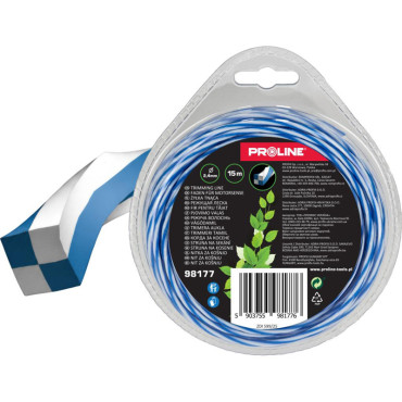 FŰnyÍrÓ damil, erŐsÍtett - tekert-kocka 3.0mm / 15m