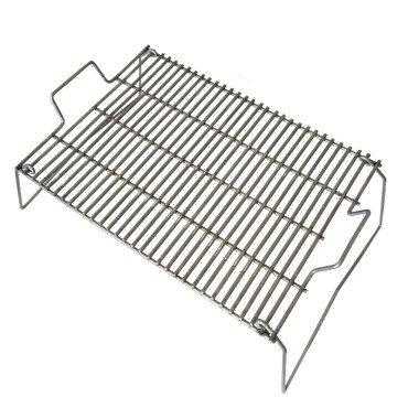 HordozhatÓ inox grillsÜtŐ, lÁbakkal - 50x35cm