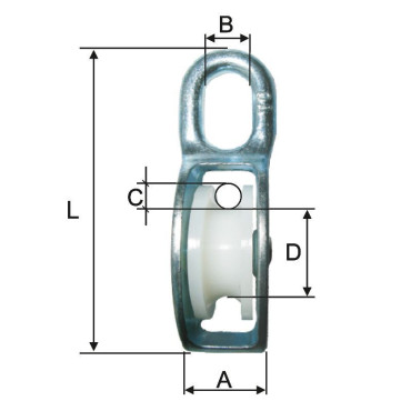 KÖtÉlcsiga - 10x31mm/29mm / 16mm / 112mm