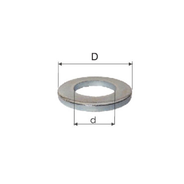 Horganyzott vÉkony alÁtÉt - m30 (31.2/55.6mm), 20db/cs