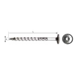 domborÚ torx fejŰ vÁgÓÉles facsavar - 10x200mm, 50db/cs