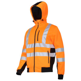 lÁthatÓsÁgi kabÁt, pulÓver tÍpusÚ / narancssÁrga - xl