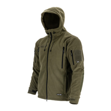 VÍzhatlan polÁr kabÁt, kapucnis / khaki - 2xl