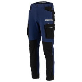 rugalmas munkavÉdelmi nadrÁg, slim-fit / sÖtÉtkÉk - s