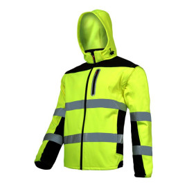 lÁthatÓsÁgi soft-shell kabÁt / zÖld - s